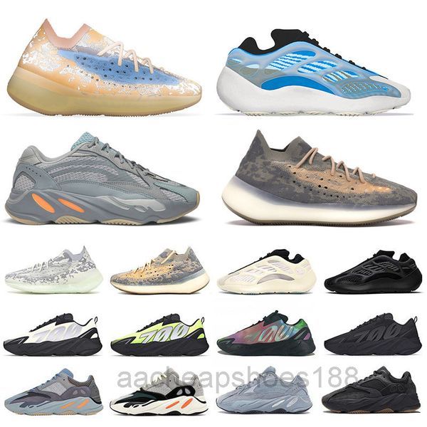 

runner 700 v2 kanye west mnvn orange triple black reflective casual shoes solid grey mauve carbon blue inertia women men trainers fdc6