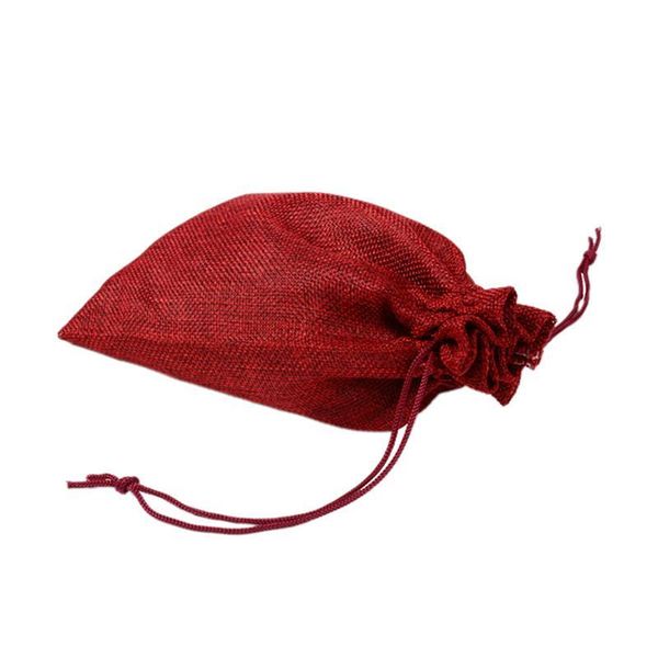 

20шт drawstring мешки подарка креативного burlap конфета мешок хранение для свадебного дня рождения рождество home xmas party candy лечить с