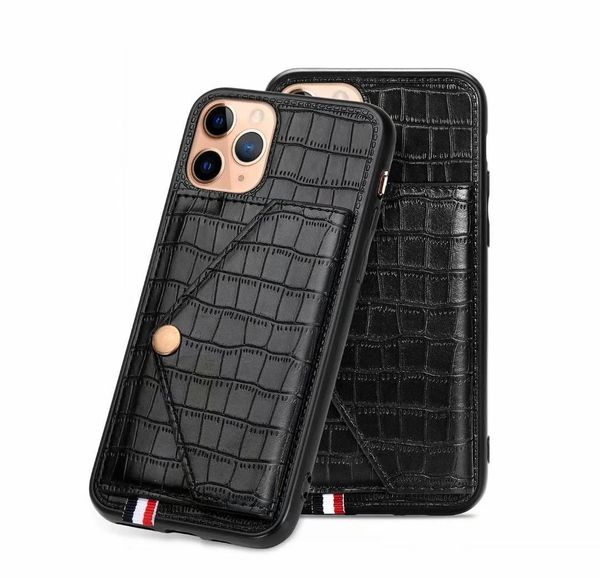 

for iphone 12 crocodile pattern phone case for iphone 6 6s 7 8 plus wallet pouch phone case for x xr xs m bbybtq bde_home