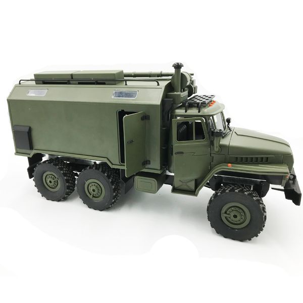 

RBR/C WPL B36K 1/16 Soviet Ural remote control military command vehicle 6-wheel drive off-road remote control car