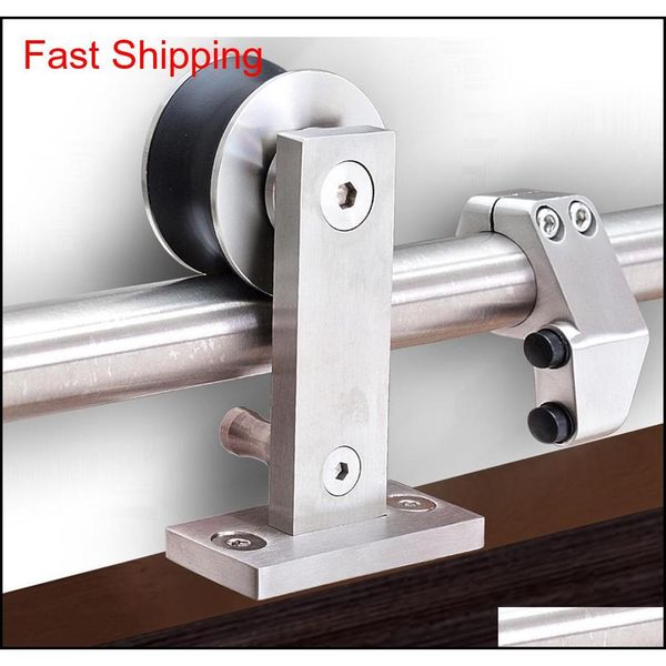 

sliding barn door kit track system hardware stainless steel mount rustic sliding qylaam homes2011