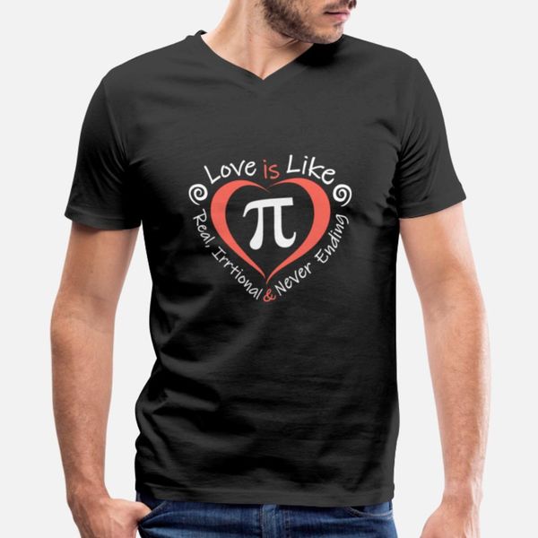 

love is like pi valentine's day gift math t-shirt t shirt lovely tracksuit hoodie sweatshirt