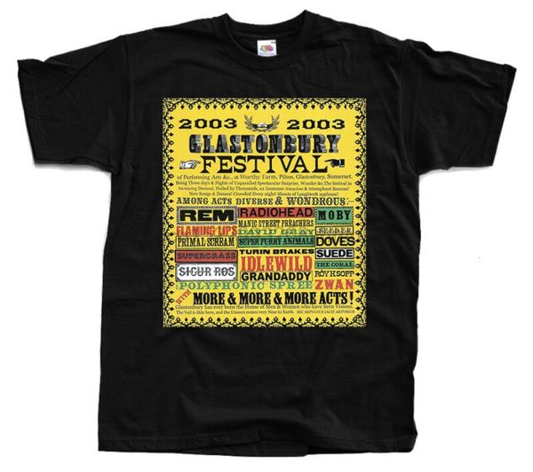 

glastonbury poster cnd festival 2003 rem radiohead t-shirt (black) s-5xl sport hooded sweatshirt hoodie