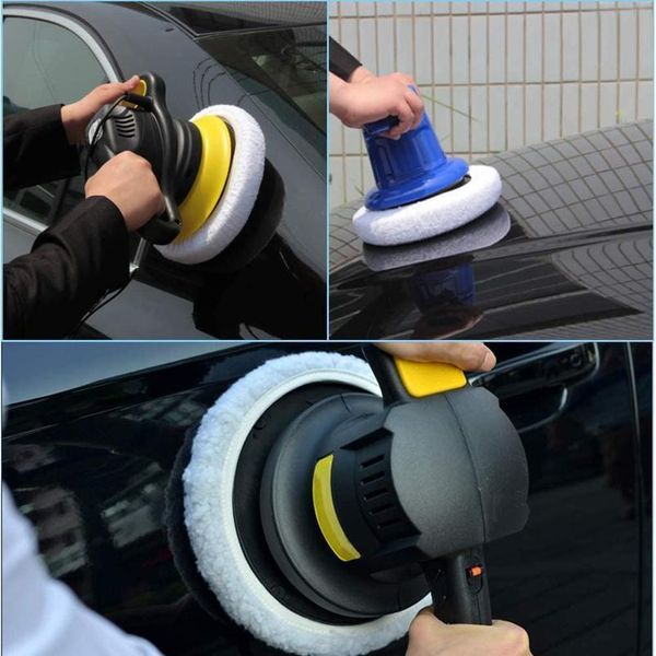 

9pcs buffing sponge pad set 3/5/6/7 inch car polishing pad kit buffing waxing with m14 drill adaptor for car cleani bbyapt
