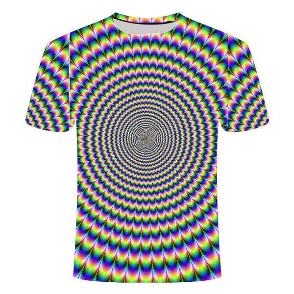 

swirl dizzy 3d psychedelic summer paisley 3d print shirts funny humor hentai men clothing