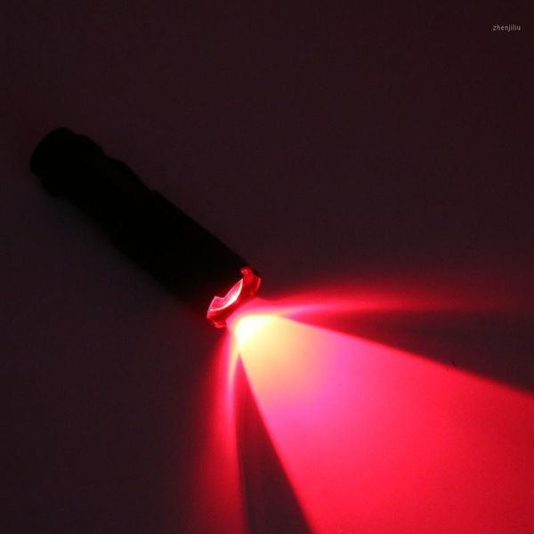 

flashlights torches eletorot sk68 mini lamp xpe 1-mode red light tactical hunting rifle torch lanternas sgun lighting1