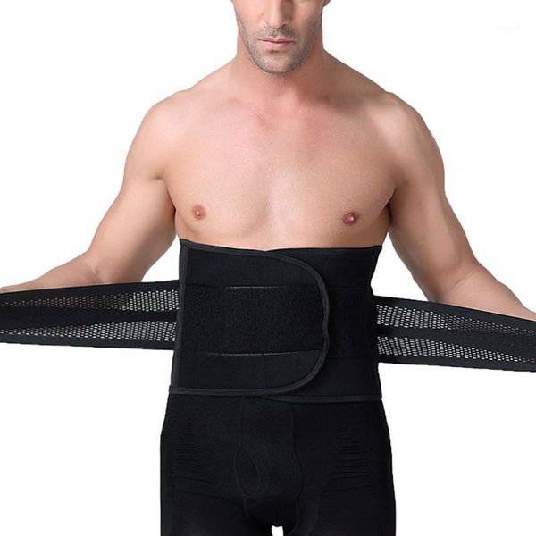 

waist support fitness weightlifting belt lumbar back pain frame exercise safety work to keep the straight1, Black;gray
