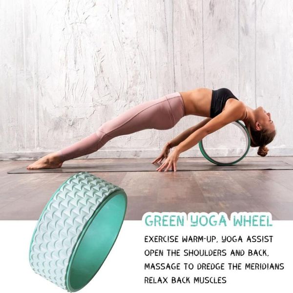 

accessories 3d massage yoga wheels fitness backbends auxiliary floating rollers muscle relaxers warm-ups