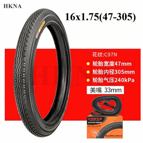 

motorcycle wheels & tires good quality 16 inch folding bike tire 16x1.75(47-305) bicycle accessories 16*1.75 inner and outer tyre