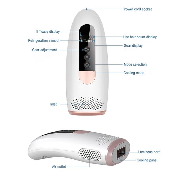 

2020 factory wholesale ipl laser hair removal for home use intelligent multifunctional ipl laser hair remover