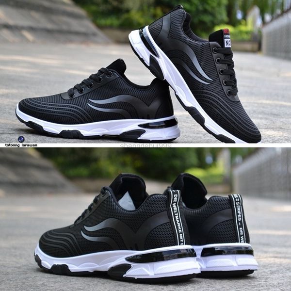 

men's shoes casual shoes sports shoes breathable fashion 91926, Black