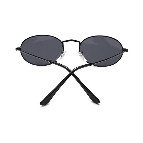 

color rmm street new ladies bright shoot cute retro oval sunglasses gold black