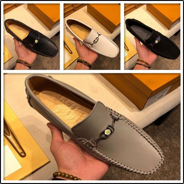 

q5 men shoes luxury g brand genuine leather casual driving shoes men loafers moccasins slip on italian shoes for men big size 46 11, Black