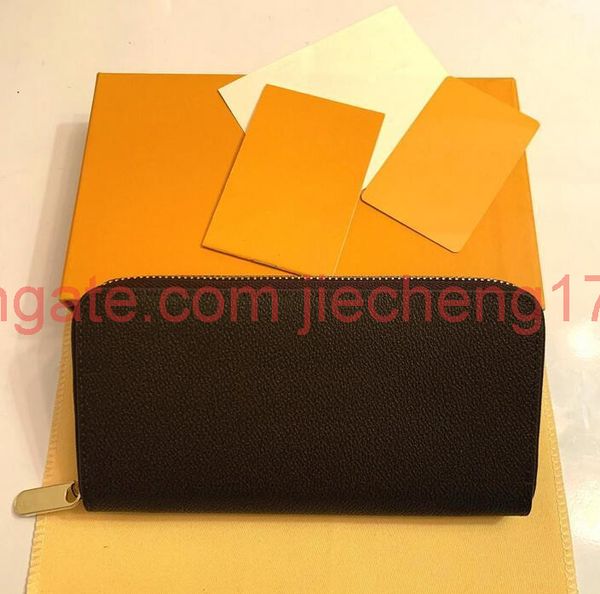 

9999 purse wallet zipper bag women's wallets leather card holder pocket long women bag coin purses with box, Red;black