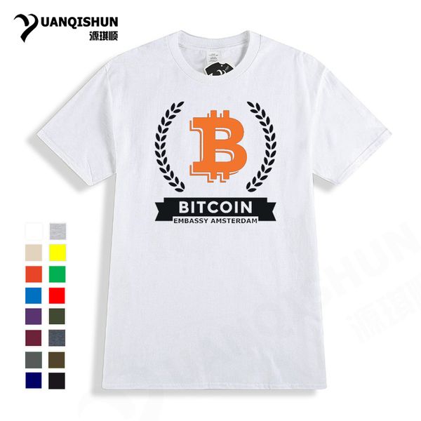 

спорт bitcoin t shirt men boutique tshirt амстердам новая мода top hipster tee shirt цифровая валюта bitcoin смешной printed t-shirt