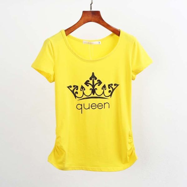 

2021 new new women clothing casual o-neck short sleeve tees cotton summer women shirt fashion t-shirt sovi, White