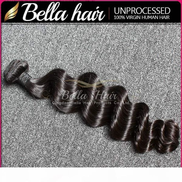 

2pcs lot vierge cheveux malaisia loose deep wave wavy hair extentions double weft noire naturel 8~34pouces livraison gratuit, Black