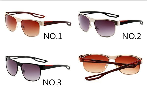 

metal designer sun glasses classic brand men women sunglasses driving driver goggles glasses p56qs oculos de sol, White;black