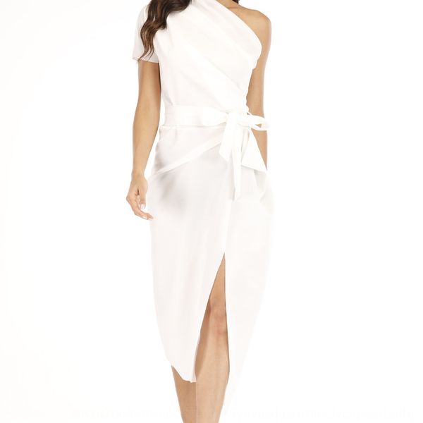 

2019 spring and summer pure color flounced mid-length dress 2019 spring and summer women's pure color long skirt long skirt women, Black;gray