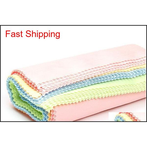 

14*14 cm microfiber cleaning cloths for tablet phones computer lapglasses cloth lens eyeglasses wipes dust wash qyljxk lipper