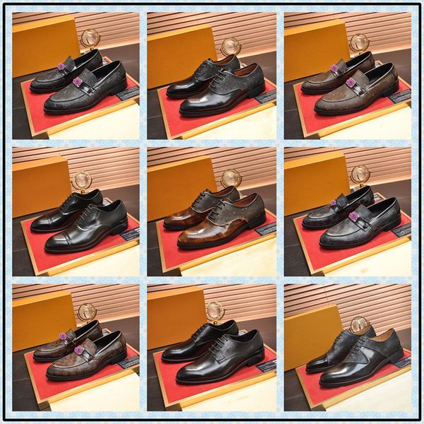 

italy dress shoes genuine leather wedding formal shoe lace up luxury men oxford shoes blue red handmade mens business shoes, Black