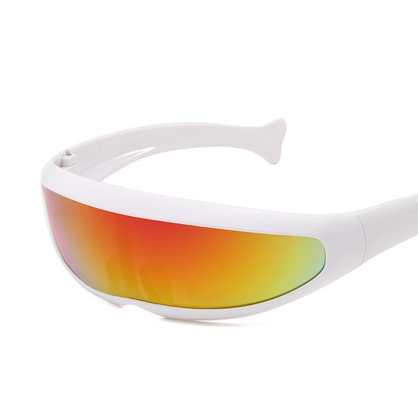 

fashion outdoor ship sports glasses narrow fast mirrored polarized sunglasses conjoined lens fishtail design eyewear
