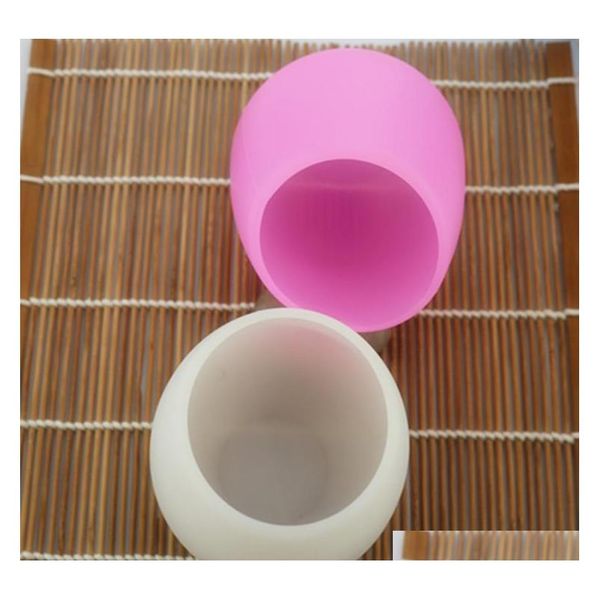 

sile stemless wine glasses new colorful unbreakable clear rubber wine glass 100% fd jllhfy bdebag