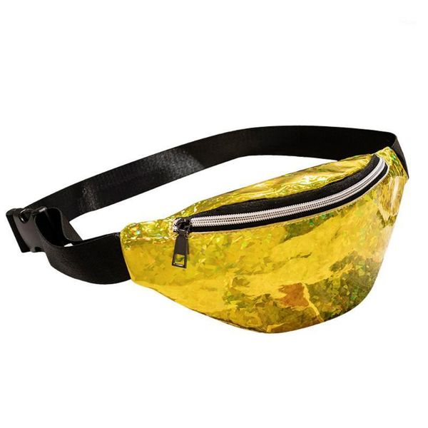 

sequins fanny pack feminina waist pack women's laser chest waist bag women belt bum bag new casual drop shipping #lr11