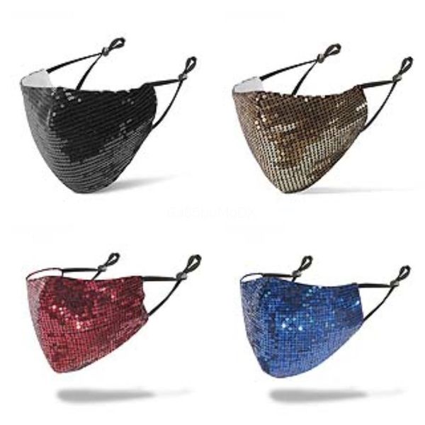 

bling mask summer funny washable face dust-proof blowhole#446 cloth and mask bling sequin breathable masks xabgm