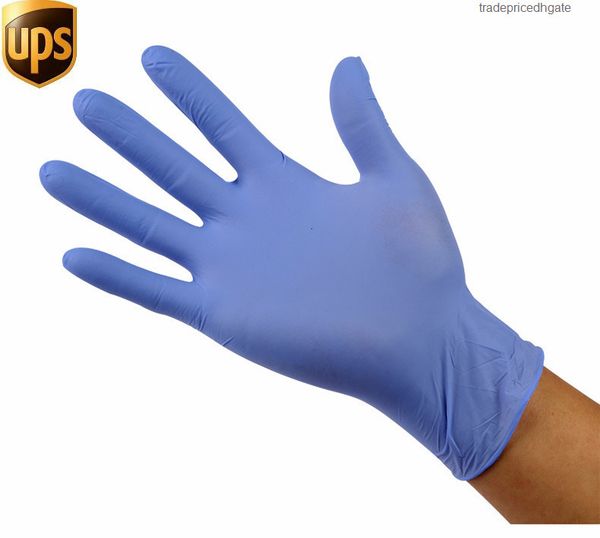 

grade test thickening food check rubber disposable nitrile gloves no powder acid corrosion prevention