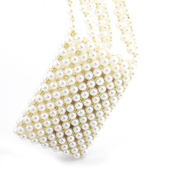 

pearl handbag acrylic evening clutch bags for women 2020 purse wedding party handbags chain wallet shoulder bags bolsa feminina