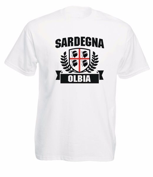 

новая мода повседневный высокого качества hip hop печати тенниска j1287 флаг сардиния город олбия письмо printed t shirt спорта толстовка с