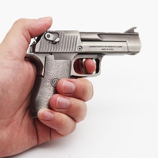 

keychains pubg playerunknown's battlegrounds 3d 92f model keychain pendant funny kids toy, Silver