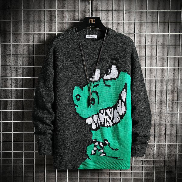

2021 new men's winter warm streetwear fashion woman korean pullovers sweater autumn casual male clothing sarg, White;black