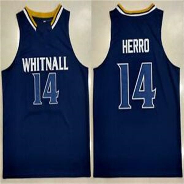 

2021 custom men new tyler herro whitnall high school basketball jersey custom any name number jersey s-6xl, Black