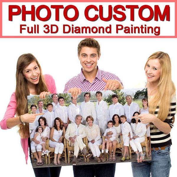 

paintings po custom private 5d diy diamond painting make your own painting full square rhinestone embroidery
