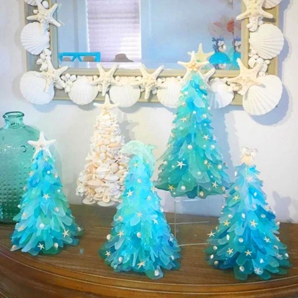 

christmas decorations 2021 tree sapphire blue mini artificial for home