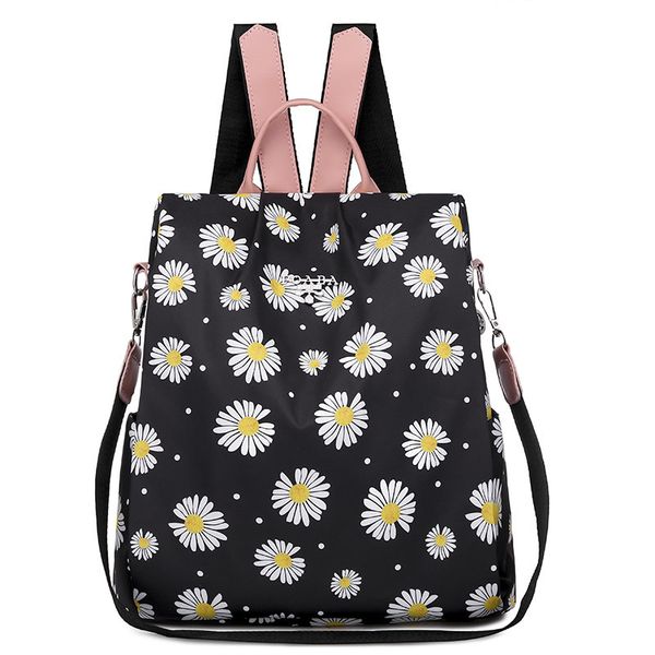 

women's oxford backpack large capacity travel backpack fashion zipper women anti-theft backpack girls student school bags c0125