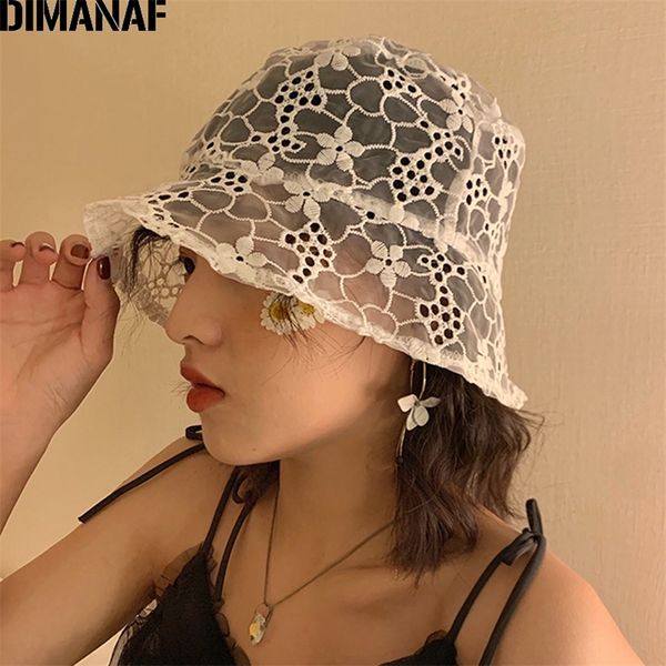 

women bucket hats lace flowers sun hats summer hat lace elegant fashion ladies floral hat soft casual summer beach holiday 201223, Blue;gray