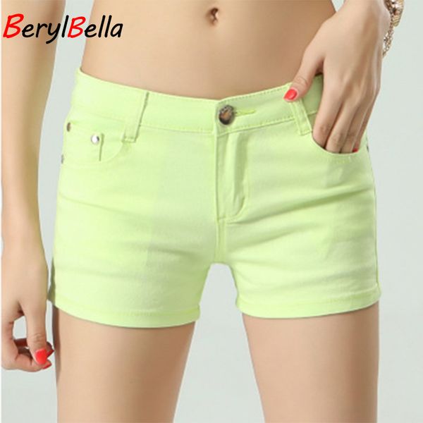 

berylbella women shorts mujer summer y200512, White;black