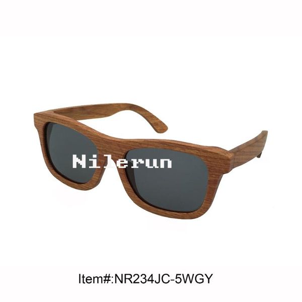 

solid wood sunglasses, White;black