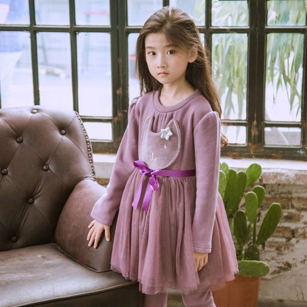 

girls' 2019 plush mh skirt children's princs drs winter 423x, Red;yellow