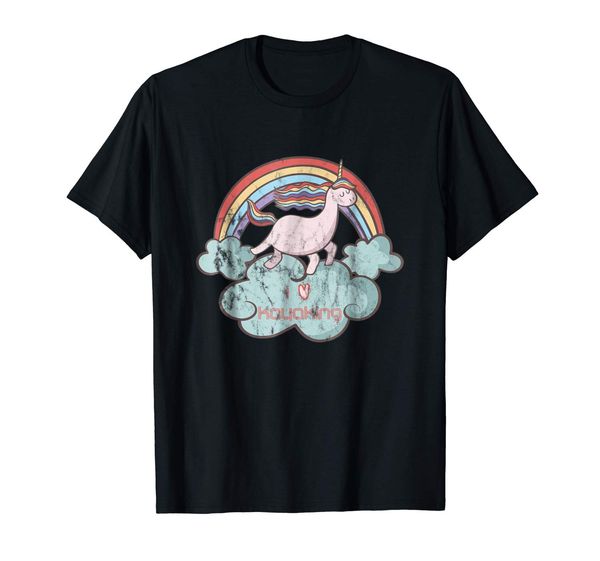 

i love kayaking unicorn rainbow t shirt summer short sleeves new fashion t-shirt fashion new arrival simple sport hooded sweatshirt hoodie