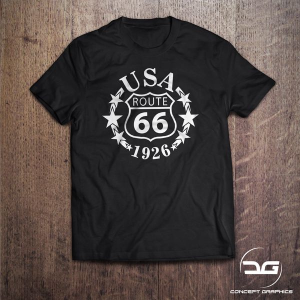 

summer new cool classic route 66 usa men's black , will rodgers highway, novelty gift sport hooded sweatshirt hoodie men t shirt