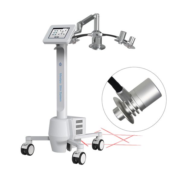 

non-invasive 6d lipolaser slimming machine fat remover cold red light 532nm 635nm wavelength laser lipo weight loss body shape machines