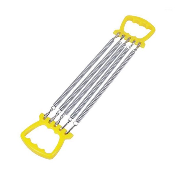 

resistance bands children's puller plastic handle spring five adjustable strength exercise chest muscle expander child fitness1