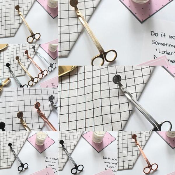 

st 17cm stainless steel candle wick trimmer oil lamp trim scissor tijera tesoura cutter snuffer tool hook clipper dh 2 nxgy3