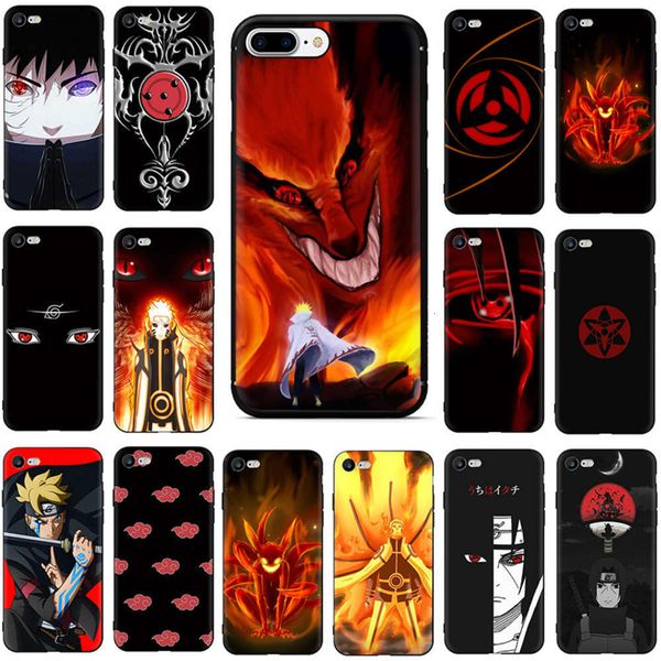 

1dwnaruto uchiha with itachi soft silicon case for vip 5 5s se 2020 6 6s 7 plus x xr xs 11 12 pro maximum 12 mini