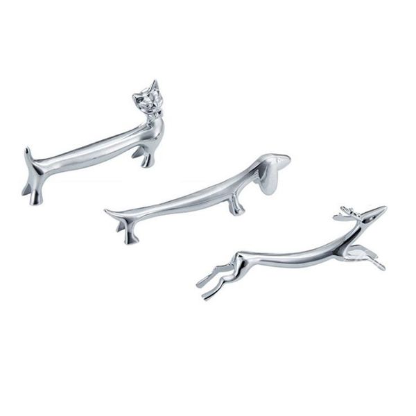 

chopstick rest metal deer chopstick rest dachshund dog chopstick holder creative japanese and korean tableware rack