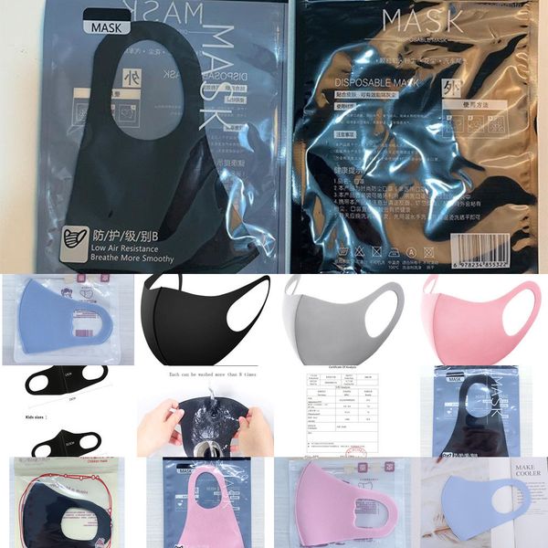 

masks protective washable face black designer fashion kids children reusable cycling cy1z